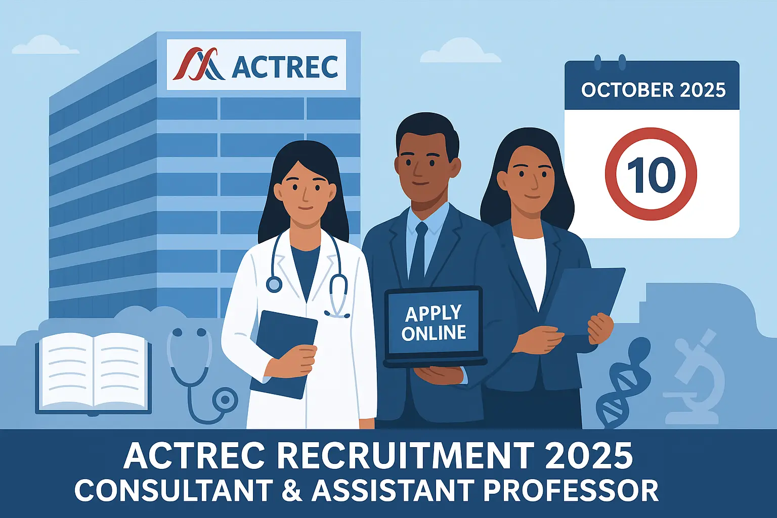 ACTREC Consultant Assistant Professor Vacancy 2025