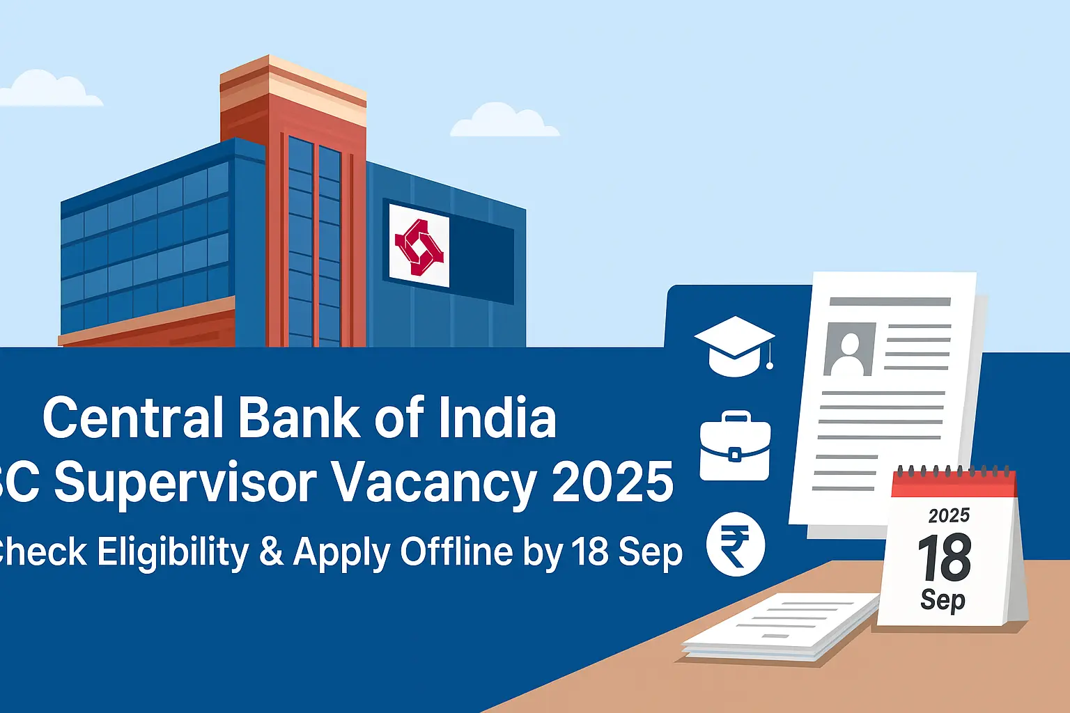 Central Bank of India BC Supervisor Vacancy 2025 Check Eligibility & Offline Process